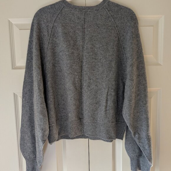 Free People Charcoal V-Neck Sweater - Picture 9 of 10